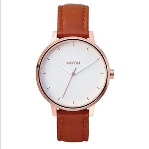 Nixon Kensington Leather Watch